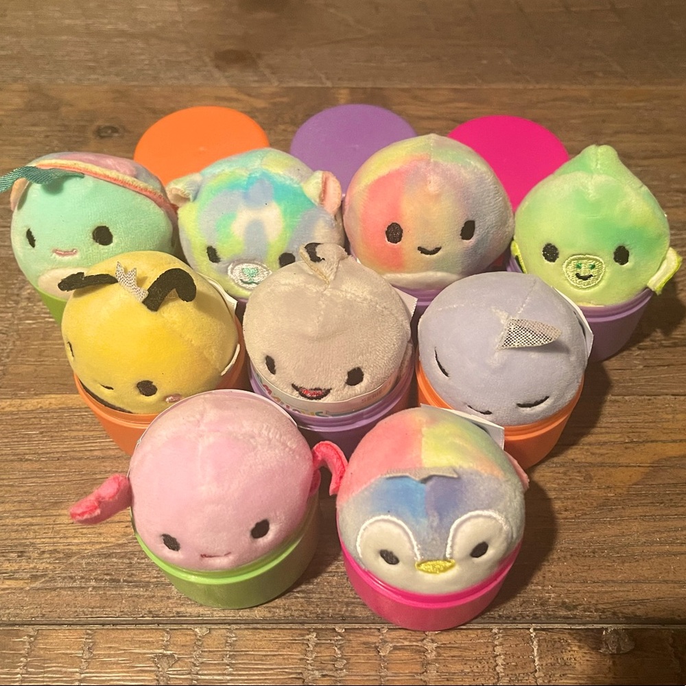 Squishmallows Kellytoy Micromellows Set Of 9 Series 2